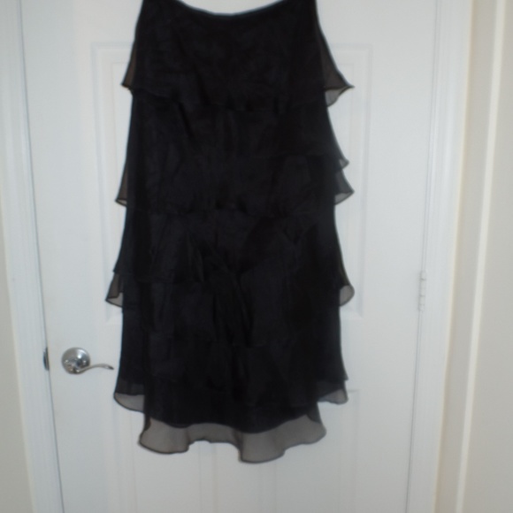 Veronique Young Black Skirt Size 10 - Picture 3 of 6